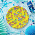 Roller Blades Skates Kids Birthday Party Skating Paper Plates<br><div class="desc">Celebrate your roller blading kid for their birthday with this fun roller blade skating design!  Great for a roller rink birthday party with retro 90's vibes!</div>