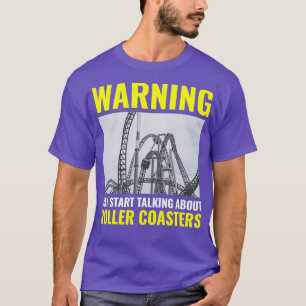Roller Coaster Amusement Park Vintage Funny 1 T-Shirt