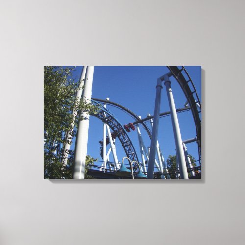 Roller Coaster Art Print