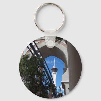 Roller Coaster at the Sahara Keychain