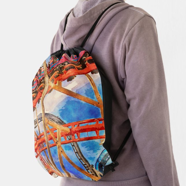 roller coaster Drawstring bag (Insitu)
