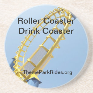 Roller Coaster Drink Coaster