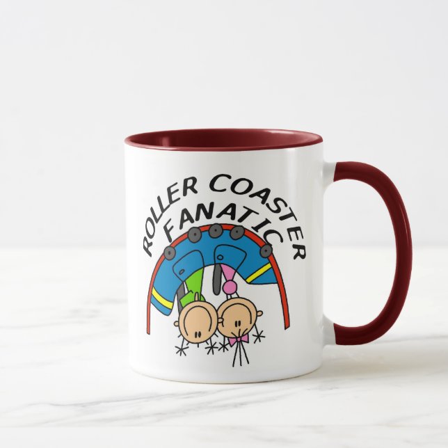 Roller Coaster Fanatic Mug (Right)