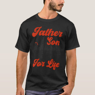 Roller Coaster Father Dad Son Father And Son Rolle T-Shirt