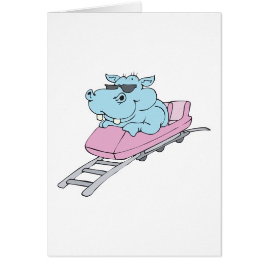 roller coaster hippo cards (Front)