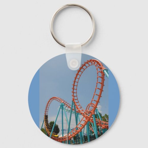 roller coaster keychain