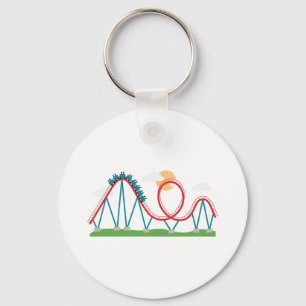 Roller Coaster Keychain