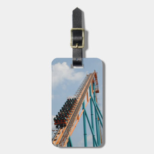 Roller Coaster Luggage Tag