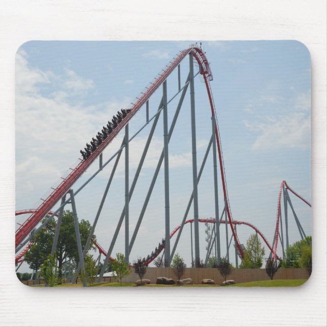 Roller Coaster Mouse Pad (Front)