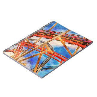 Roller coaster notebook