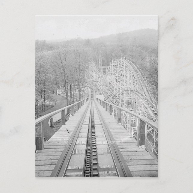 Roller Coaster Postcard (Front)
