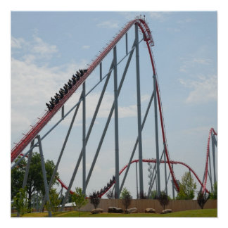 Roller Coaster Posters | Zazzle