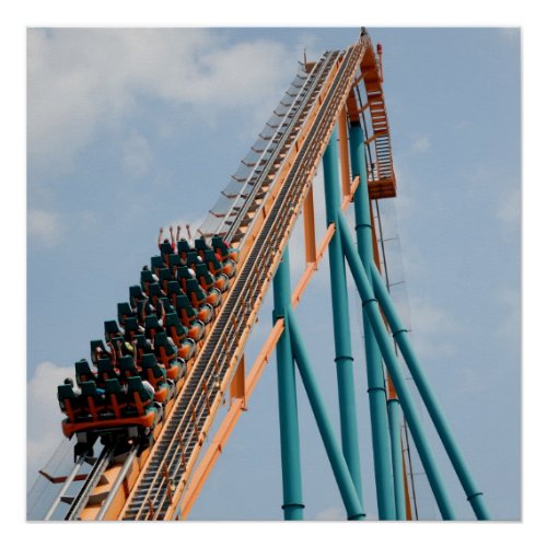 Roller Coaster Poster