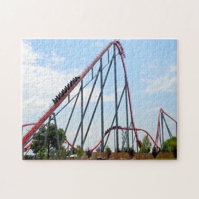 Roller Coaster Ride Jigsaw Puzzle (Horizontal)