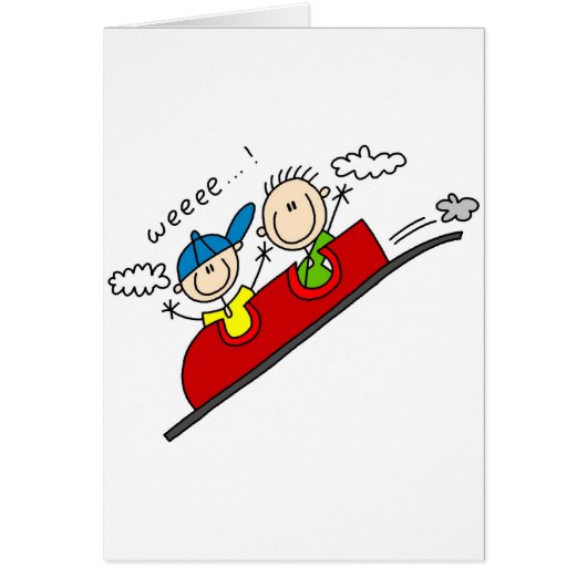 Roller Coaster Ride Tshirts and Gifts Cards (Front)