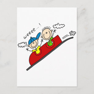 Roller Coaster Ride Tshirts and Gifts Postcard