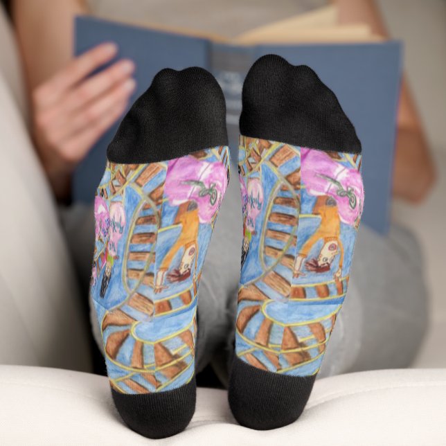 Roller coaster 🎢  socks (Bottom)