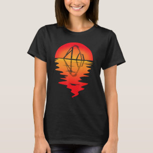 Roller Coaster Sunset Thrillseeker Extreme Vintag T-Shirt