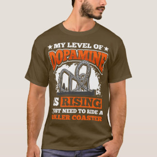Roller Coaster Theme Park Amusement Park Riding T-Shirt