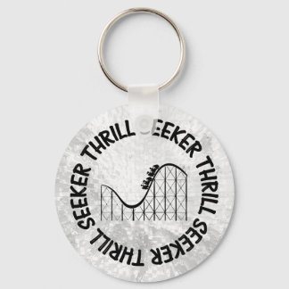 ROLLER COASTER THRILL SEEKER KEYCHAIN