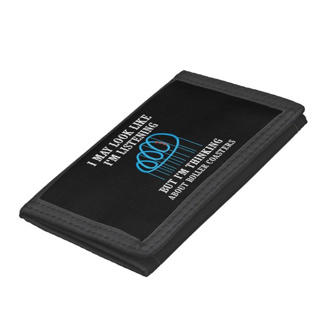 Roller Coaster Tri-fold Wallet (Bottom)