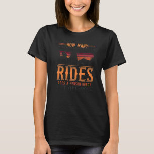 Roller Coaster Vintage Retro How Many Roller Coast T-Shirt