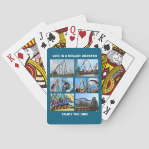 ROLLER COASTERS POKER CARDS