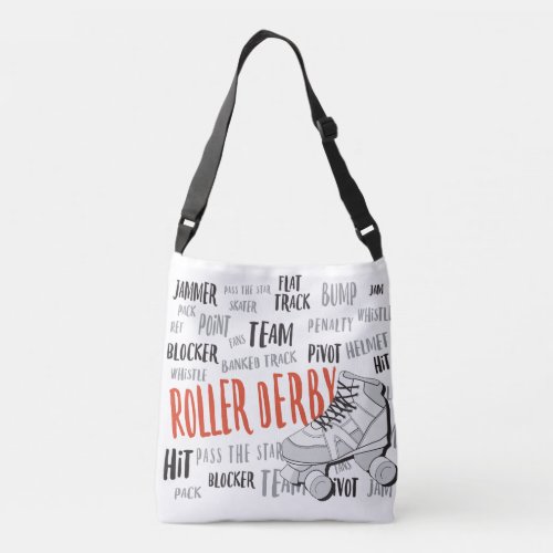 Roller Derby Carry_All Crossbody Bag