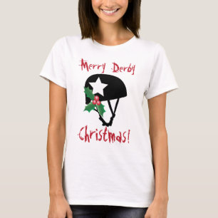 Roller Derby Christmas, Roller Skating T-Shirt