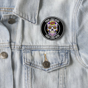 Roller Derby Circle Logo Button
