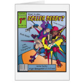 Roller Derby Comic card (Front)
