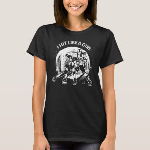 Roller Derby Elite Shirts For Women I Hit Like A G