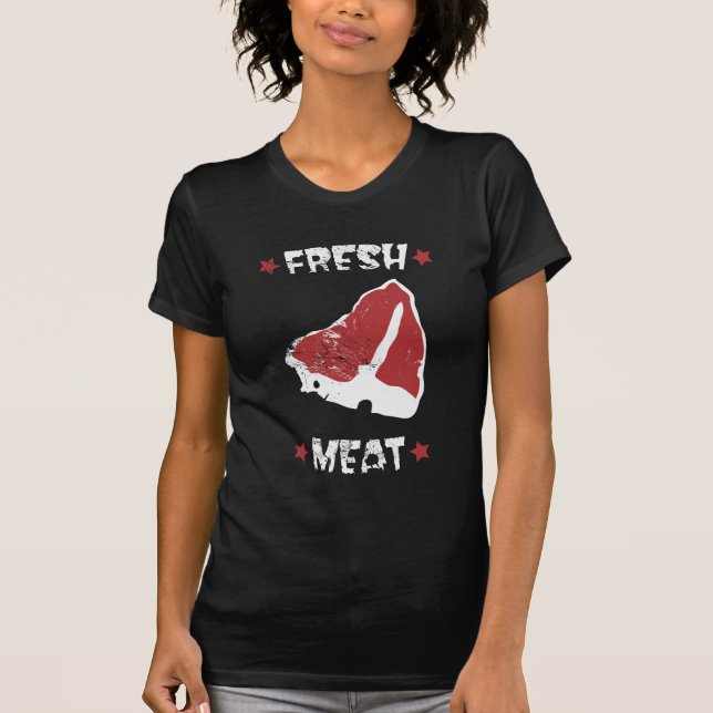 Roller Derby - Fresh Meat T-Shirt (Front)