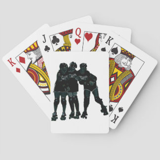 Roller Derby Girls Poker Cards