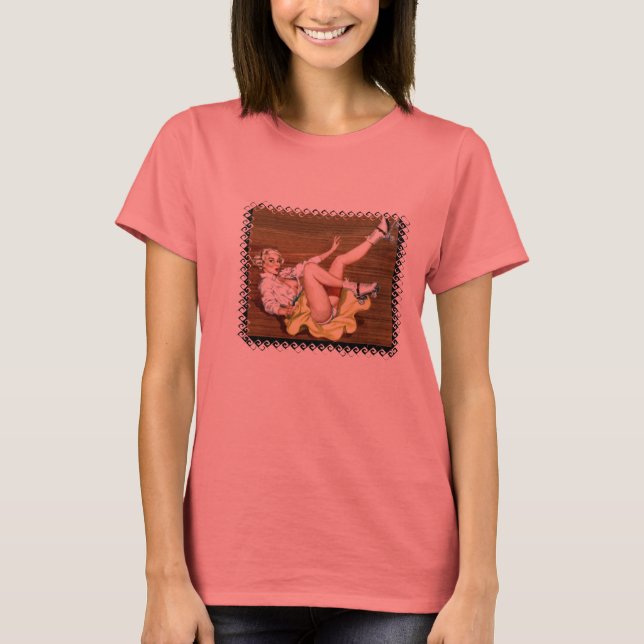 Roller Derby Girls! T-Shirt (Front)