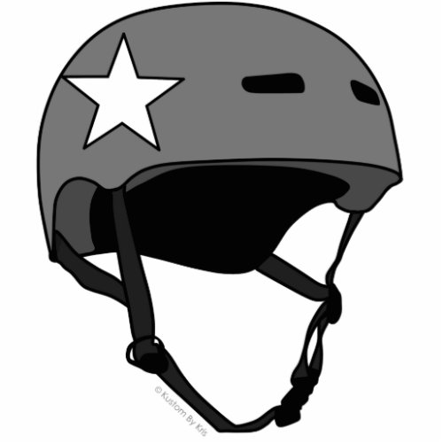 Roller Derby Helmet Cutout
