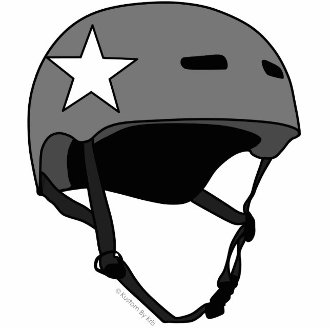 Roller Derby Helmet Cutout (Front)