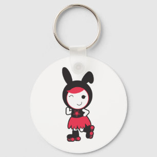 Roller Derby Keychain