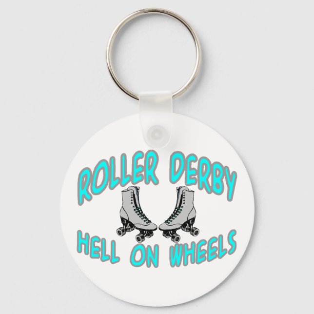 Roller Derby Keychain (Front)