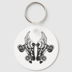 roller derby keychain