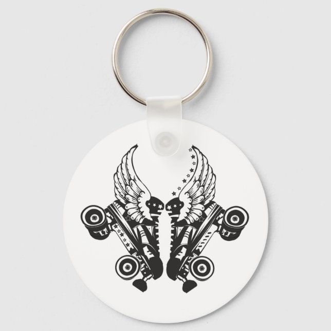 roller derby keychain (Front)