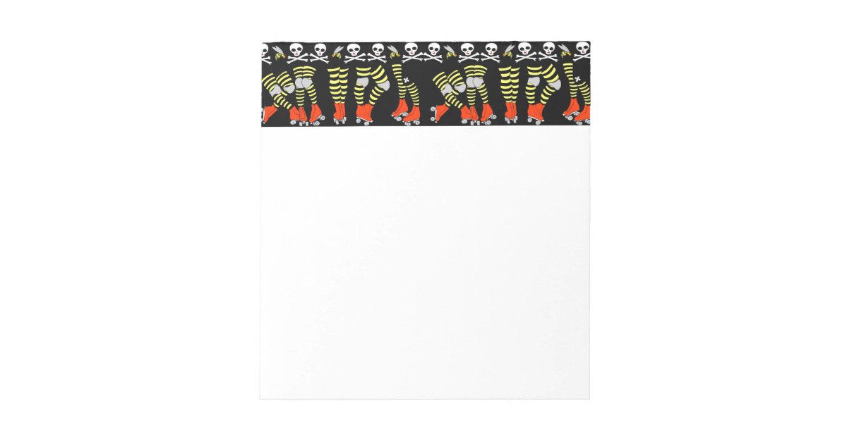 Roller Derby Notepad Zazzle