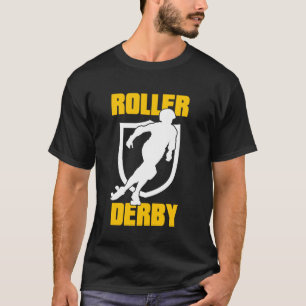 Roller Derby Player Fast Skating Team T-Shirt