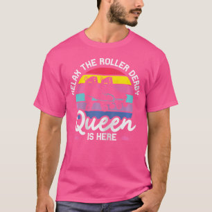 Roller Derby Queen Roller Skating T-Shirt