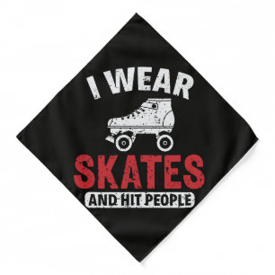 Roller Derby Skating Skate Skater Bandana