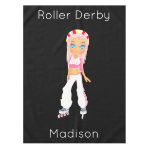 Roller Derby Tablecloth