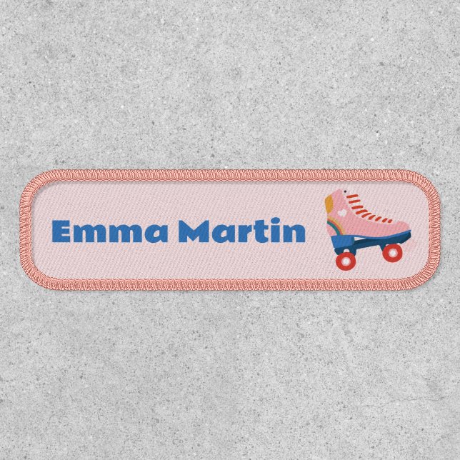 Roller Disco Pink Patch (Front)