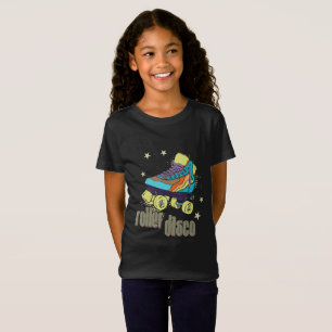 roller disco retro skating throwback custome shirt
