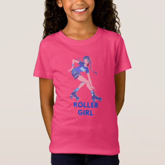 Roller Girl - Girls T-Shirt (Front)