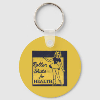 Roller Girl Keychain